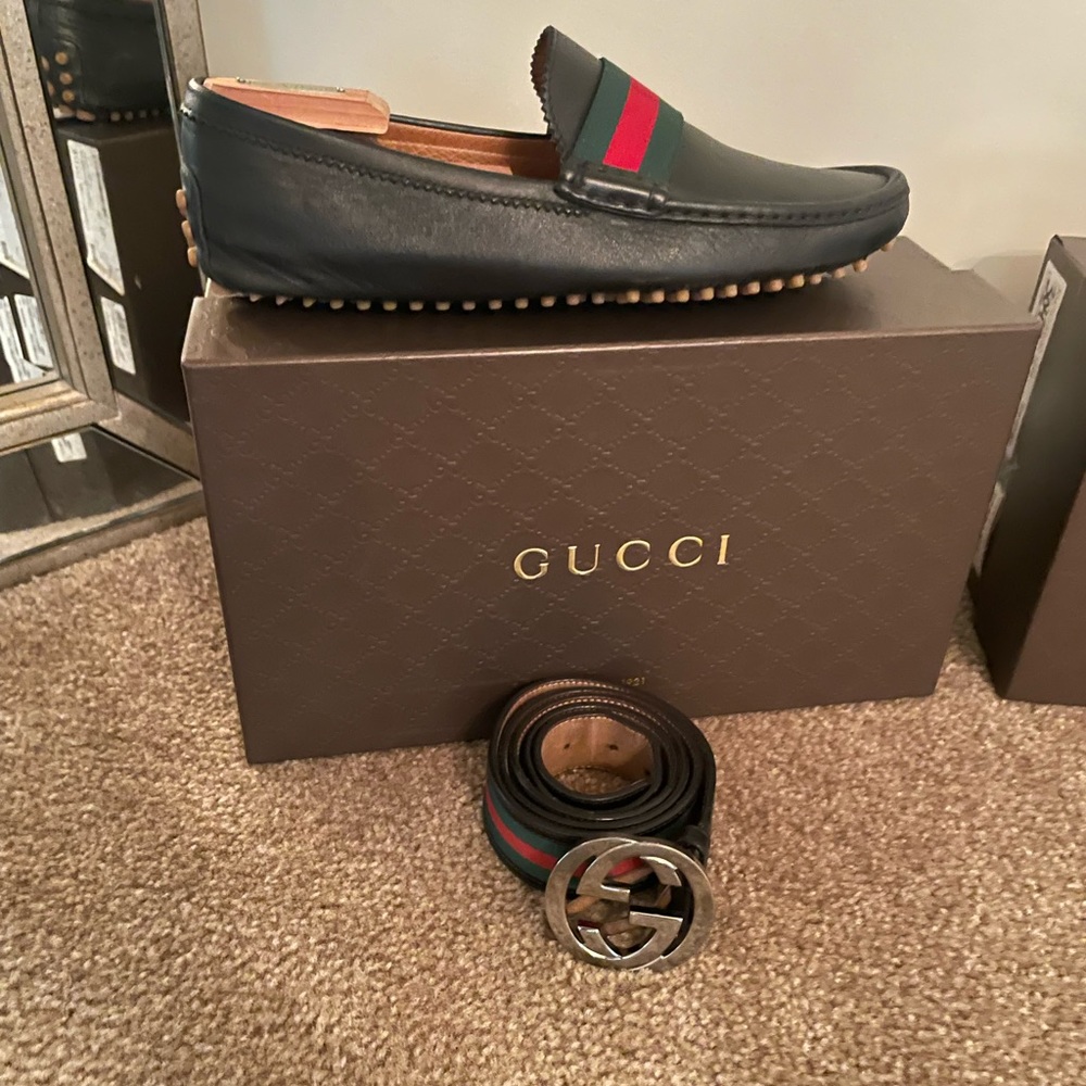 Gucci shoes original box and authentic